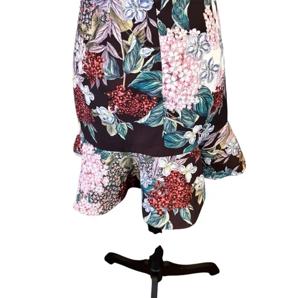 KEEPSAKE The Label Unreal Floral Print Mini Ruffle Dress,Small, Summer Girly - Picture 9 of 16